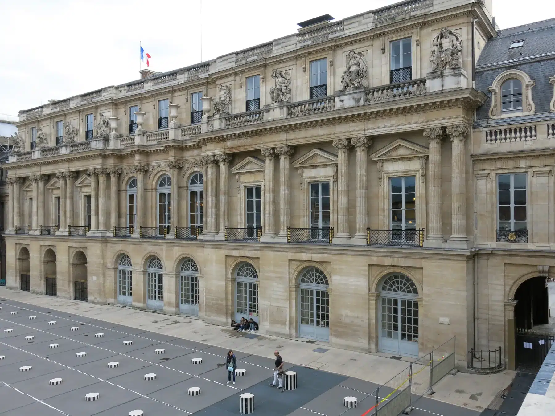 Façade du Conseil d’État au Palais-Royal