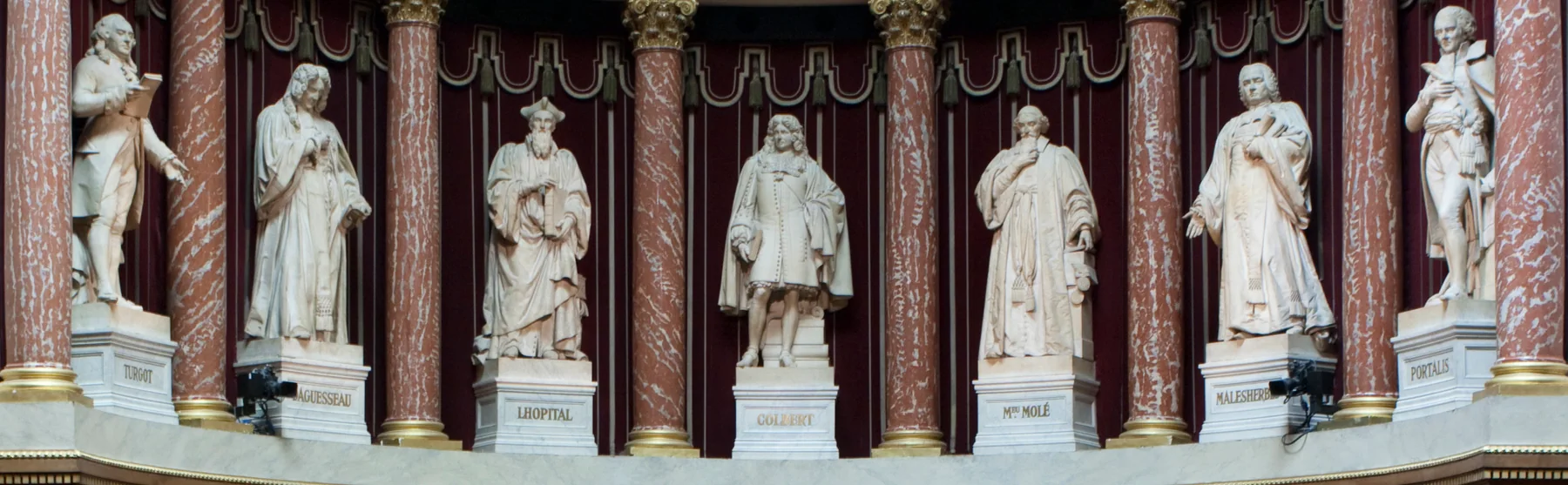 Hémicycle du Sénat français au palais du Luxembourg